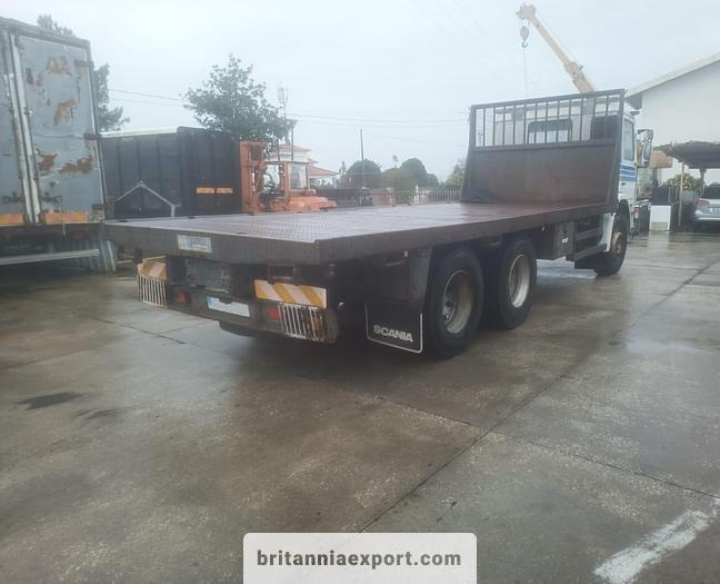 SCANIA P93H 280 6x2 10 Tyres Flatbed Truck – 26 Ton | On springs - Vrachtwagen met open laadbak: afbeelding 4 SCANIA P93H 280 6x2 10 Tyres Flatbed Truck – 26 Ton | On springs - Vrachtwagen met open laadbak: afbeelding 4
