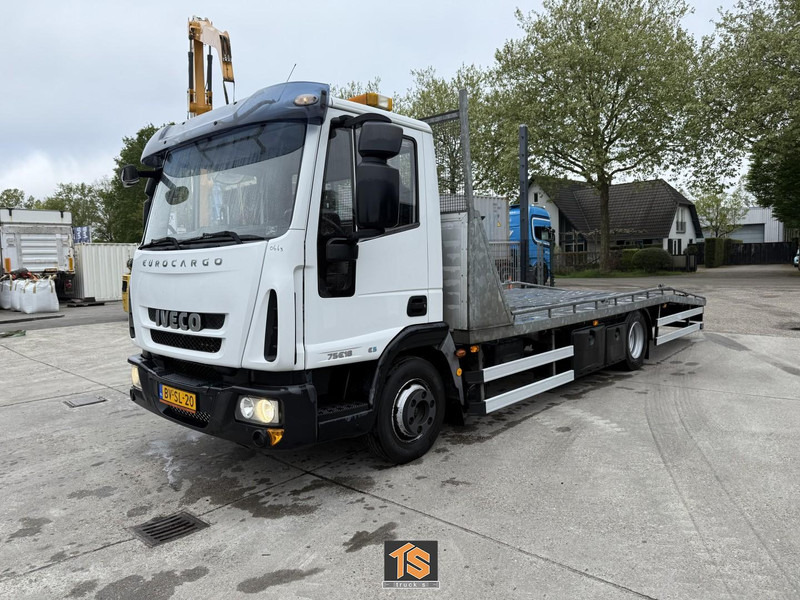 Iveco ML75E18/P AUTOTRANSPORT - AUTOMATIC - 7.5TON - LOADING 2830KG - NL TRUCK - Autovrachtwagen vrachtwagen: afbeelding 1 Iveco ML75E18/P AUTOTRANSPORT - AUTOMATIC - 7.5TON - LOADING 2830KG - NL TRUCK - Autovrachtwagen vrachtwagen: afbeelding 1