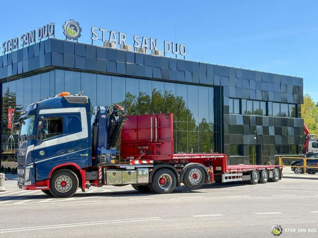 HRD Semitrailer Low Loader NRD NTS 3 Axle Tieflader - Dieplader oplegger: afbeelding 4 HRD Semitrailer Low Loader NRD NTS 3 Axle Tieflader - Dieplader oplegger: afbeelding 4