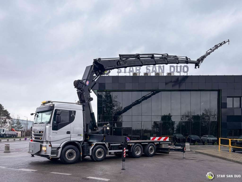 Iveco STRALIS AS320S50Y 8x2 HMF 8520-0K6 FLY JIB Winc - Kraanwagen: afbeelding 3 Iveco STRALIS AS320S50Y 8x2 HMF 8520-0K6 FLY JIB Winc - Kraanwagen: afbeelding 3