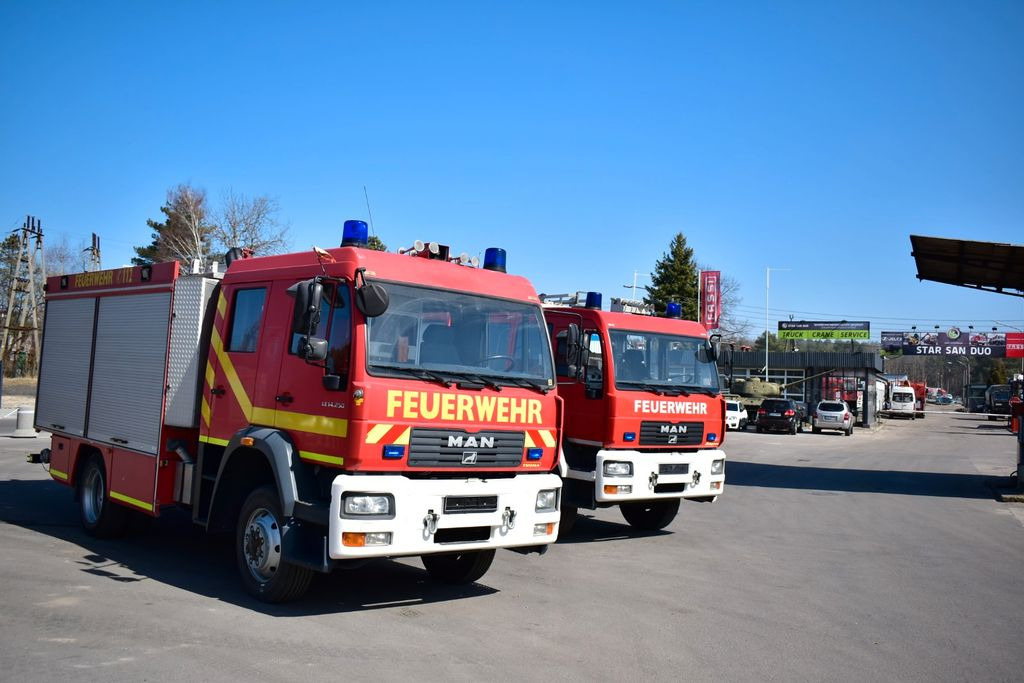 Brandweerwagen MAN 4x4 Firetruck Feuerwehr DOKA Expedition Camper: afbeelding 28