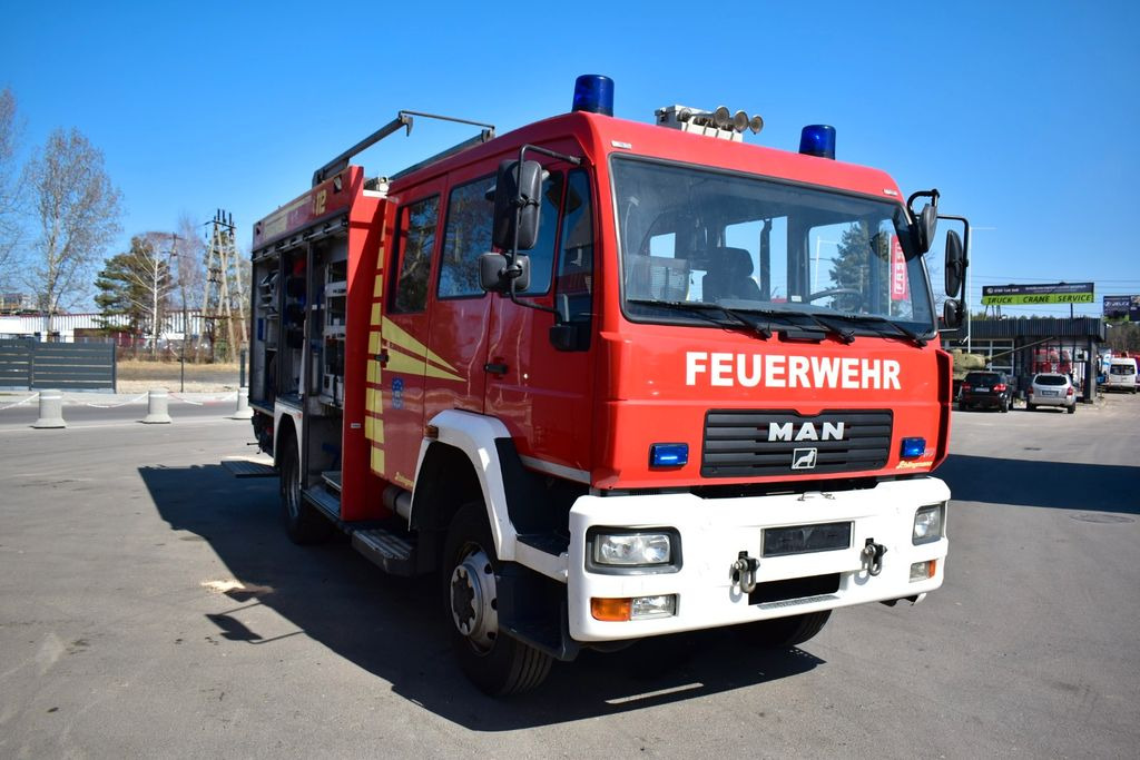 Brandweerwagen MAN 4x4 Firetruck Feuerwehr DOKA Expedition Camper: afbeelding 11