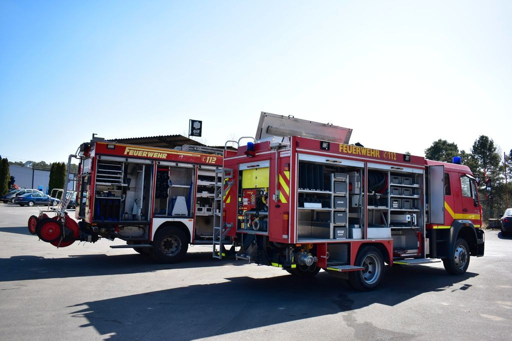 Brandweerwagen MAN 4x4 Firetruck Feuerwehr DOKA Expedition Camper: afbeelding 6