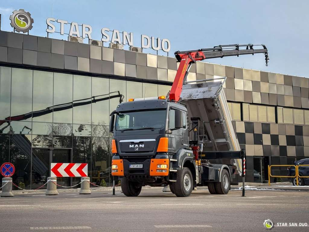MAN TGS 18.480 PALFINGER PK 16502 HDS Crane,Kipper MAN TGS 18.480 PALFINGER PK 16502 HDS Crane,Kipper - Kipper vrachtwagen: afbeelding 1 MAN TGS 18.480 PALFINGER PK 16502 HDS Crane,Kipper MAN TGS 18.480 PALFINGER PK 16502 HDS Crane,Kipper - Kipper vrachtwagen: afbeelding 1