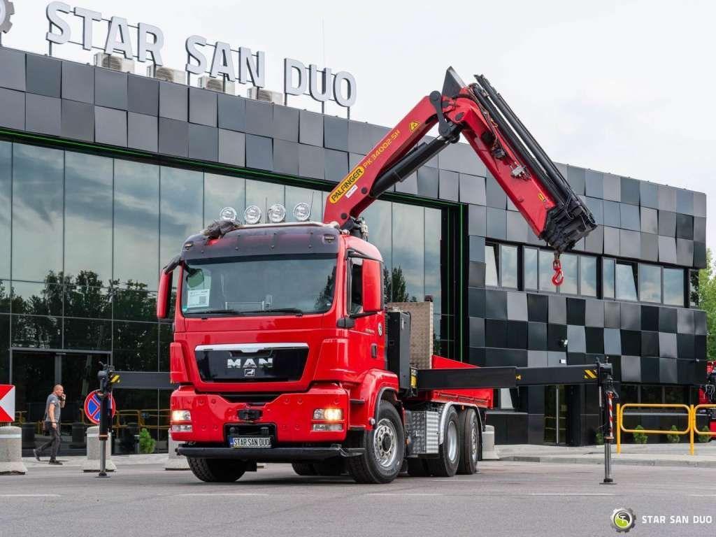 MAN TGS 28.480 6x4x4 H PALFINGER PK 34002 SH Crane - Kraanwagen: afbeelding 5 MAN TGS 28.480 6x4x4 H PALFINGER PK 34002 SH Crane - Kraanwagen: afbeelding 5