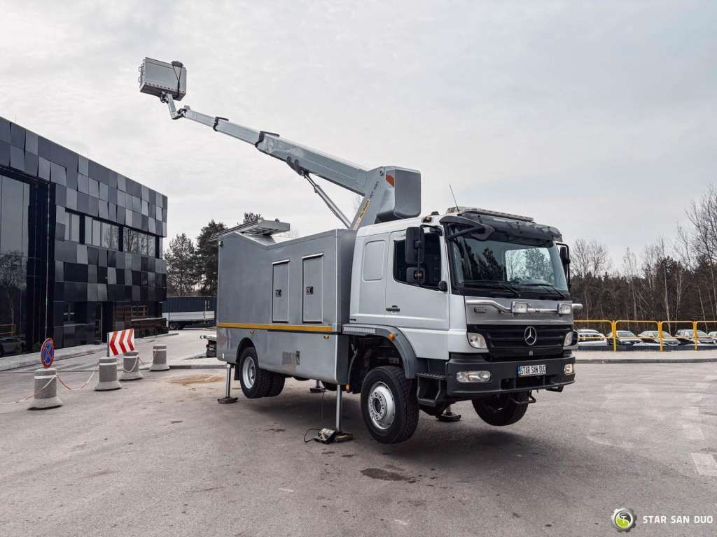 Mercedes-Benz 1529 4x4 Atego Lift Palfinger Wumag WT 230 - Vrachtwagen hoogwerker: afbeelding 5 Mercedes-Benz 1529 4x4 Atego Lift Palfinger Wumag WT 230 - Vrachtwagen hoogwerker: afbeelding 5