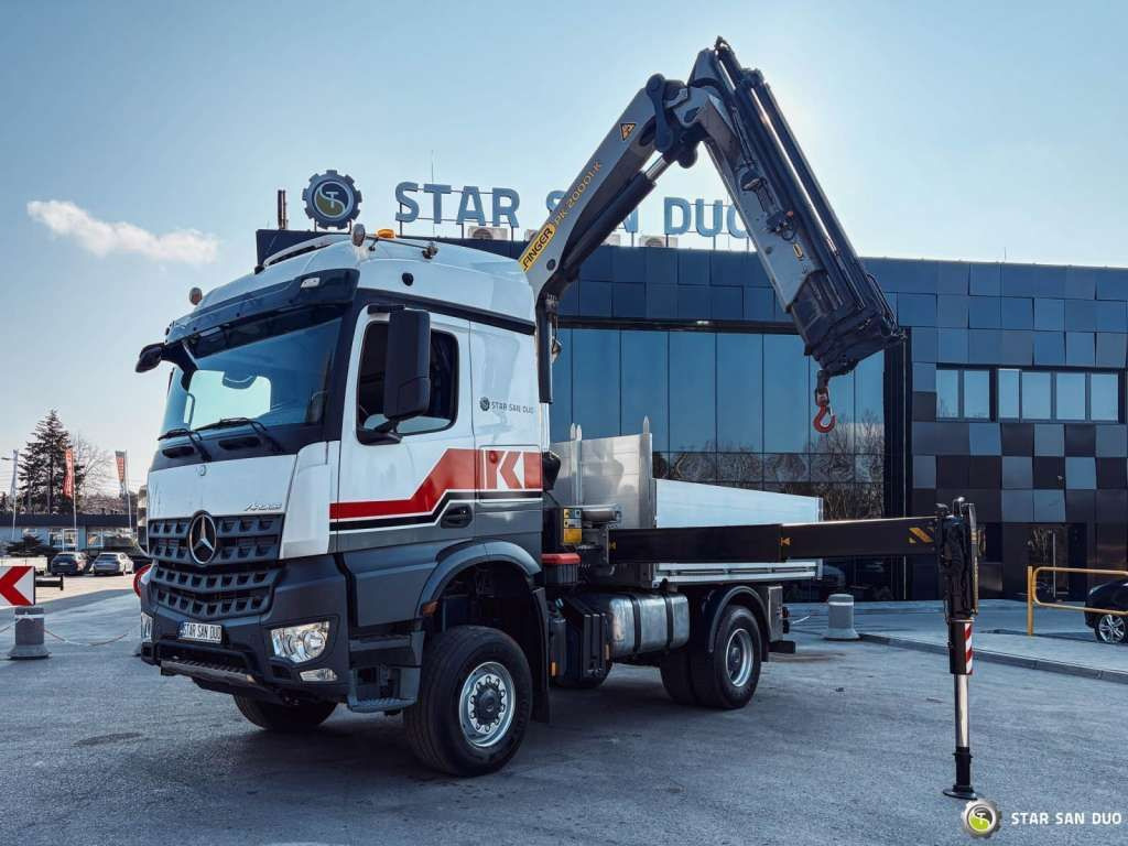 Mercedes-Benz AROCS 1851 PALFINGER PK 20002 Crane Kran - Kraanwagen: afbeelding 4 Mercedes-Benz AROCS 1851 PALFINGER PK 20002 Crane Kran - Kraanwagen: afbeelding 4