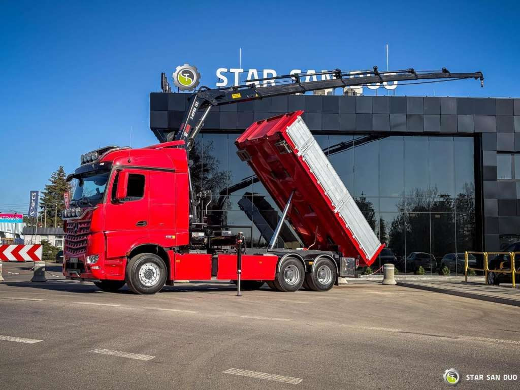 Mercedes-Benz AROCS 3358L 6x4 HIAB 192X-HIPRO E-6 Crane Kippe - Kraanwagen: afbeelding 2 Mercedes-Benz AROCS 3358L 6x4 HIAB 192X-HIPRO E-6 Crane Kippe - Kraanwagen: afbeelding 2