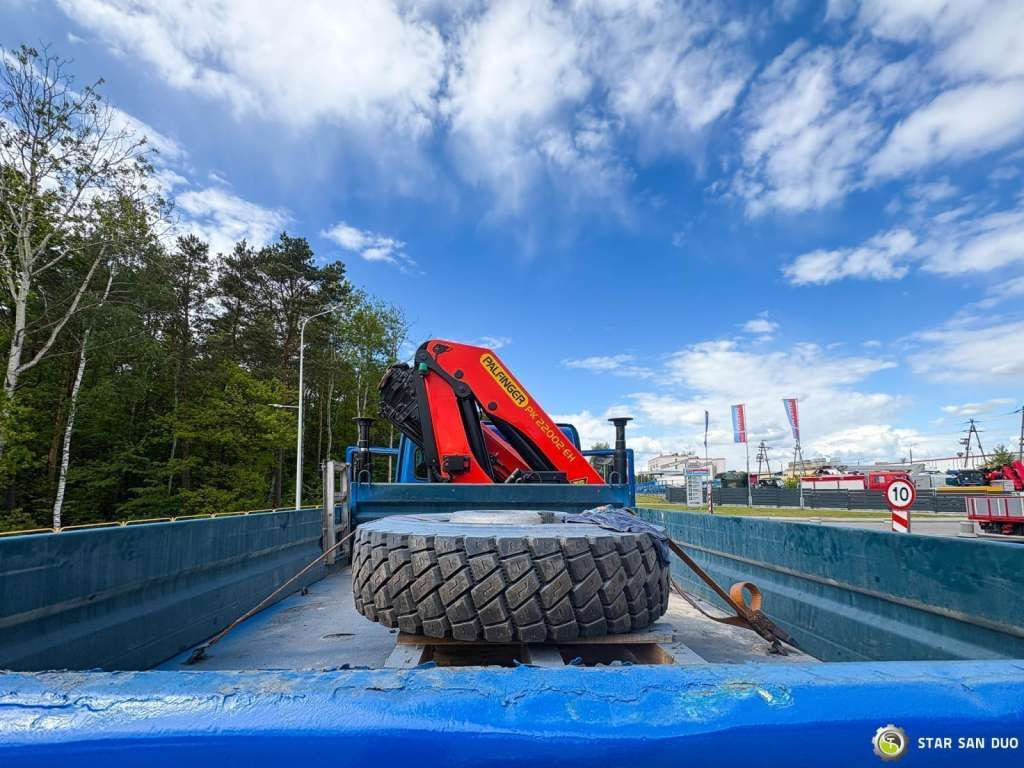 Kraanwagen Mercedes-Benz  AXOR 1833 4x4 Palfinger PK 22002 EH Crane Winch: afbeelding 24