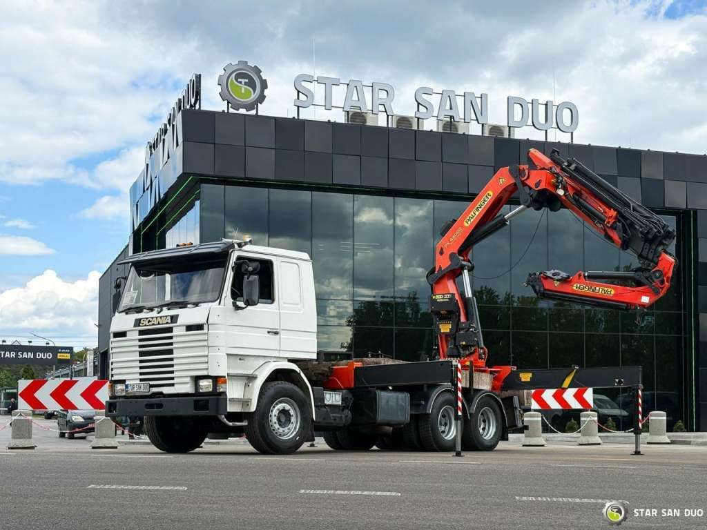 Kraanwagen Scania  R143 HL 6x2 PALFINGER PK44002 Crane Kran: afbeelding 23