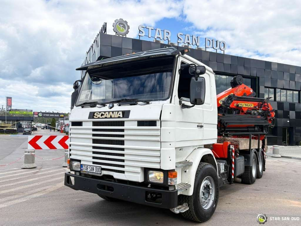 Kraanwagen Scania  R143 HL 6x2 PALFINGER PK44002 Crane Kran: afbeelding 9