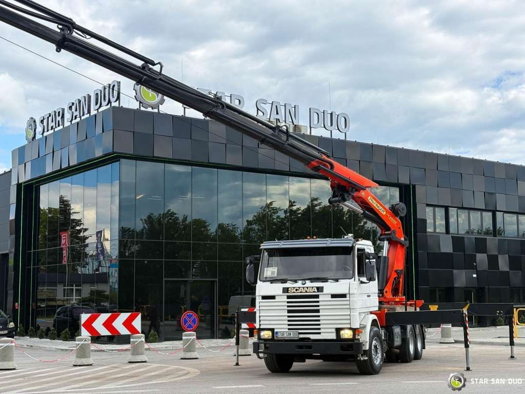 Scania R143 HL 6x2 PALFINGER PK44002 Crane Kran - Kraanwagen: afbeelding 3 Scania R143 HL 6x2 PALFINGER PK44002 Crane Kran - Kraanwagen: afbeelding 3