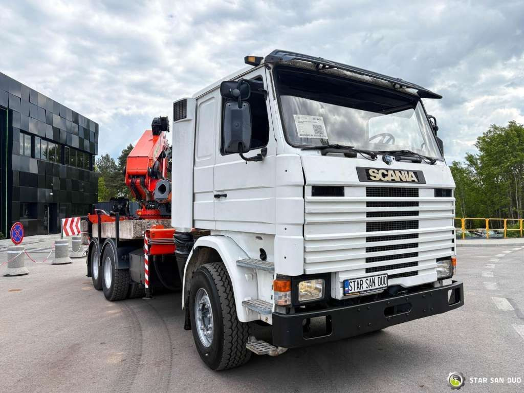 Kraanwagen Scania  R143 HL 6x2 PALFINGER PK44002 Crane Kran: afbeelding 8