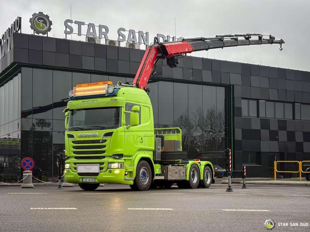 Scania R520 6x2 Fassi F485 Crane Kran Winch Euro 6 Scania R520 6x2 Fassi F485 Crane Kran Winch Euro 6 - Kraanwagen, Trekker: afbeelding 5 Scania R520 6x2 Fassi F485 Crane Kran Winch Euro 6 Scania R520 6x2 Fassi F485 Crane Kran Winch Euro 6 - Kraanwagen, Trekker: afbeelding 5