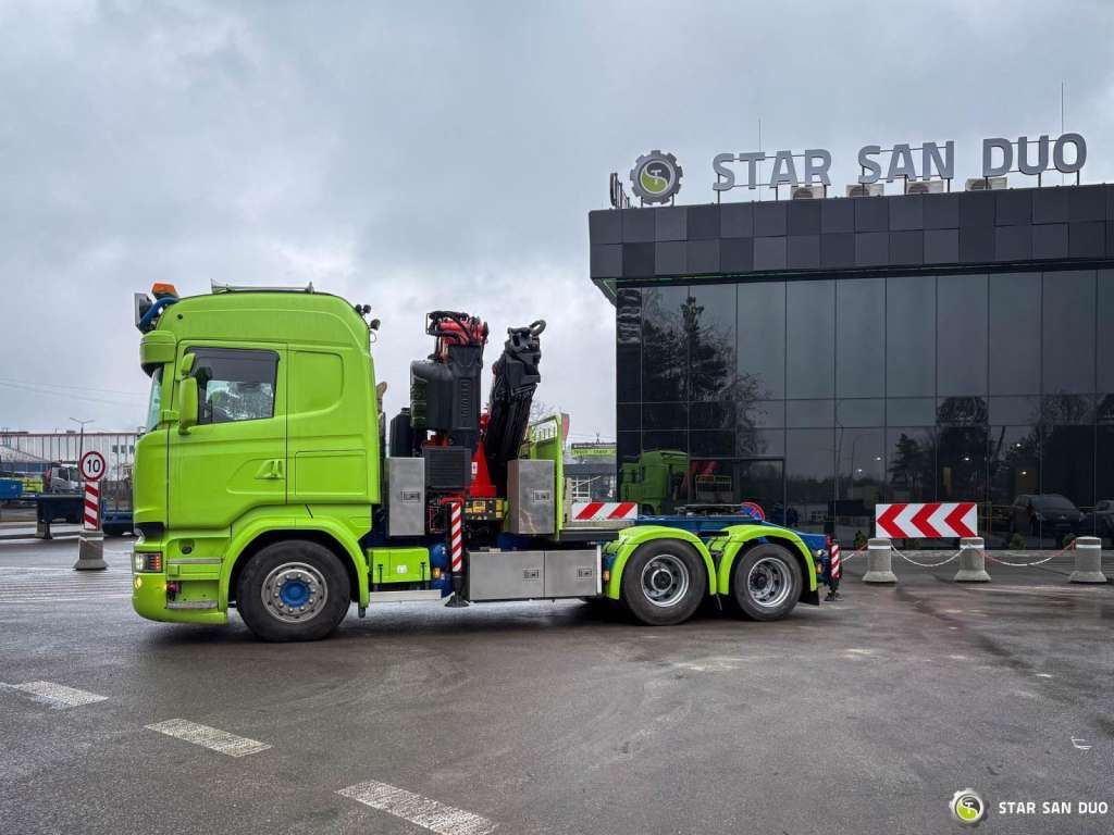 Scania R520 6x2 Fassi F485 Crane Kran Winch Euro 6 Scania R520 6x2 Fassi F485 Crane Kran Winch Euro 6 - Kraanwagen, Trekker: afbeelding 2 Scania R520 6x2 Fassi F485 Crane Kran Winch Euro 6 Scania R520 6x2 Fassi F485 Crane Kran Winch Euro 6 - Kraanwagen, Trekker: afbeelding 2