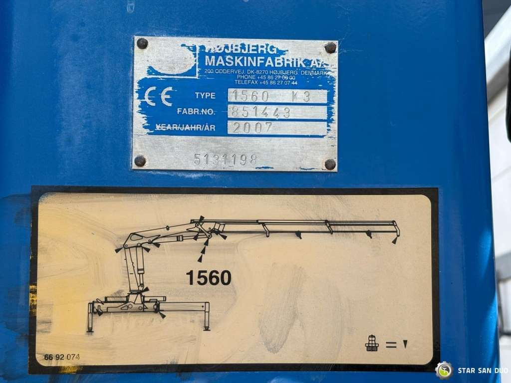 Kraanwagen Volvo  FE 240 4x2 HMF 1560 K3 HDS Rotator Crane Kran: afbeelding 26