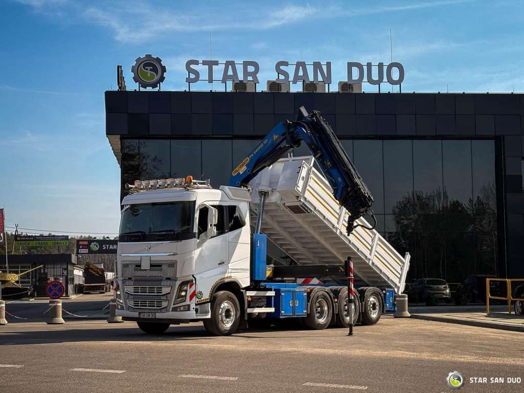 Volvo  FH 16.550 8x4 Palfinger PK 34002-SH Crane Kippe - Kipper vrachtwagen: afbeelding 4 Volvo  FH 16.550 8x4 Palfinger PK 34002-SH Crane Kippe - Kipper vrachtwagen: afbeelding 4
