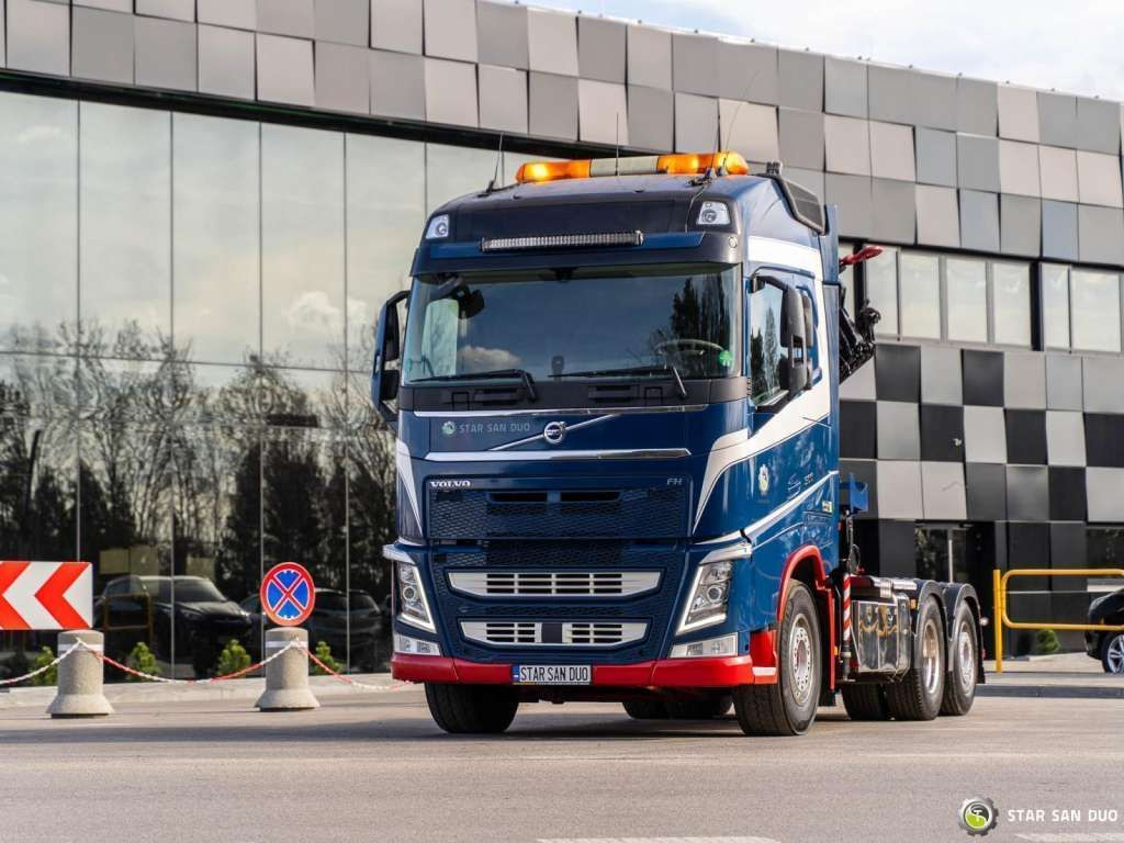 Volvo FH 500 6x2 HMF 3220-K5 HDS Crane Euro 6 - Kraanwagen, Trekker: afbeelding 5 Volvo FH 500 6x2 HMF 3220-K5 HDS Crane Euro 6 - Kraanwagen, Trekker: afbeelding 5