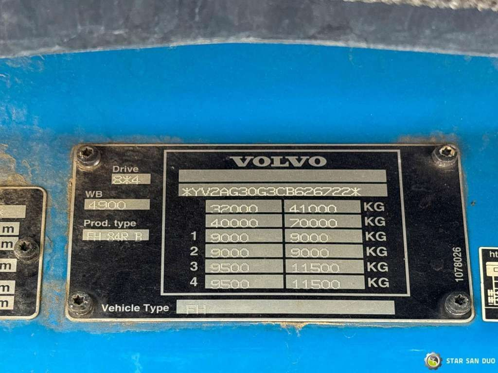 Kraanwagen Volvo  FH 500 8x4 Palfinger PK 92002 SH Fly Jib Winch: afbeelding 18