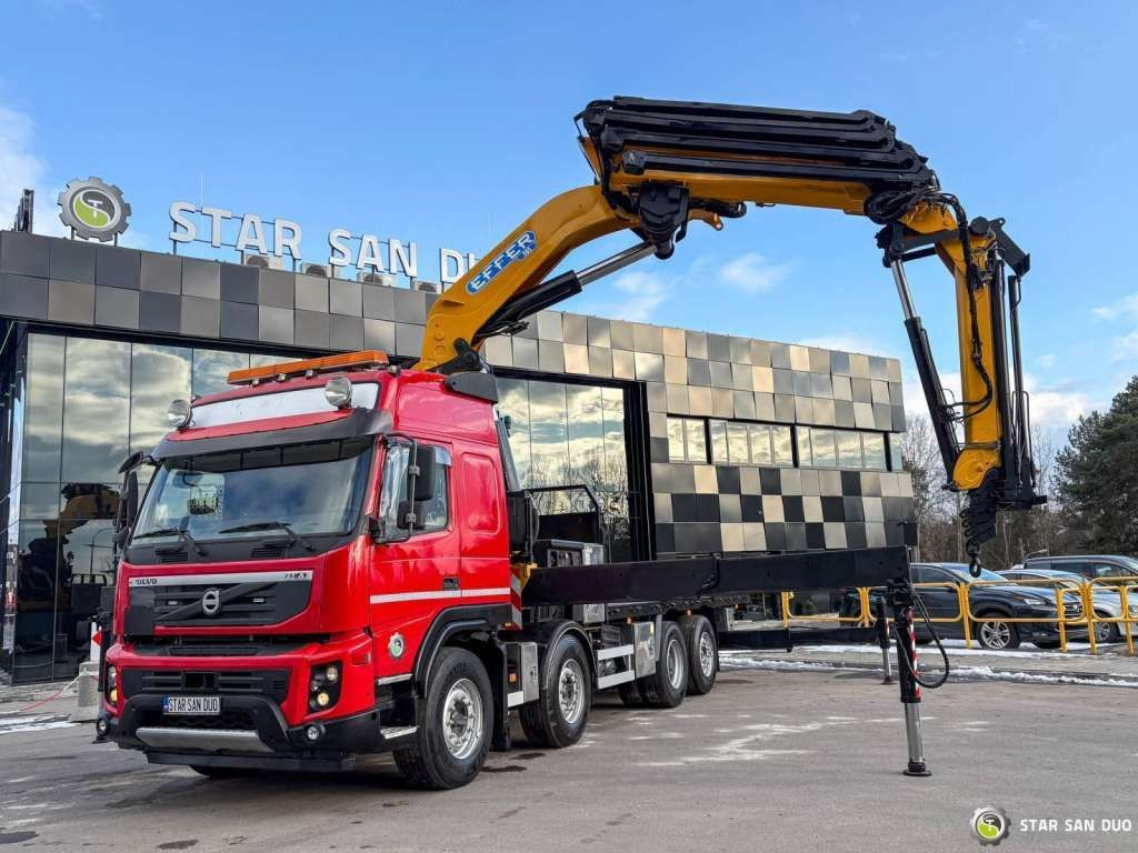 Volvo FMX 500 8x2 Effer 585 Fly Jib Winch Crane Kran Volvo FMX 500 8x2 Effer 585 Fly Jib Winch Crane Kran - Kraanwagen, Vrachtwagen met open laadbak: afbeelding 3 Volvo FMX 500 8x2 Effer 585 Fly Jib Winch Crane Kran Volvo FMX 500 8x2 Effer 585 Fly Jib Winch Crane Kran - Kraanwagen, Vrachtwagen met open laadbak: afbeelding 3
