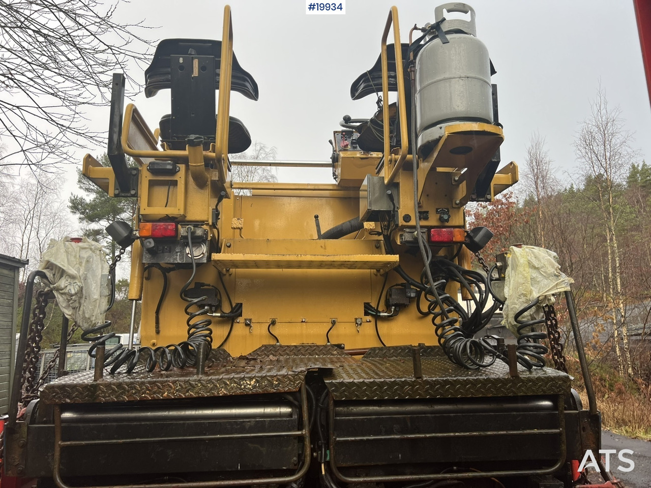 Bitelli midi 2 akslet maskinkjerre m/ kjørebroer - Asfaltmachine: afbeelding 3 Bitelli midi 2 akslet maskinkjerre m/ kjørebroer - Asfaltmachine: afbeelding 3