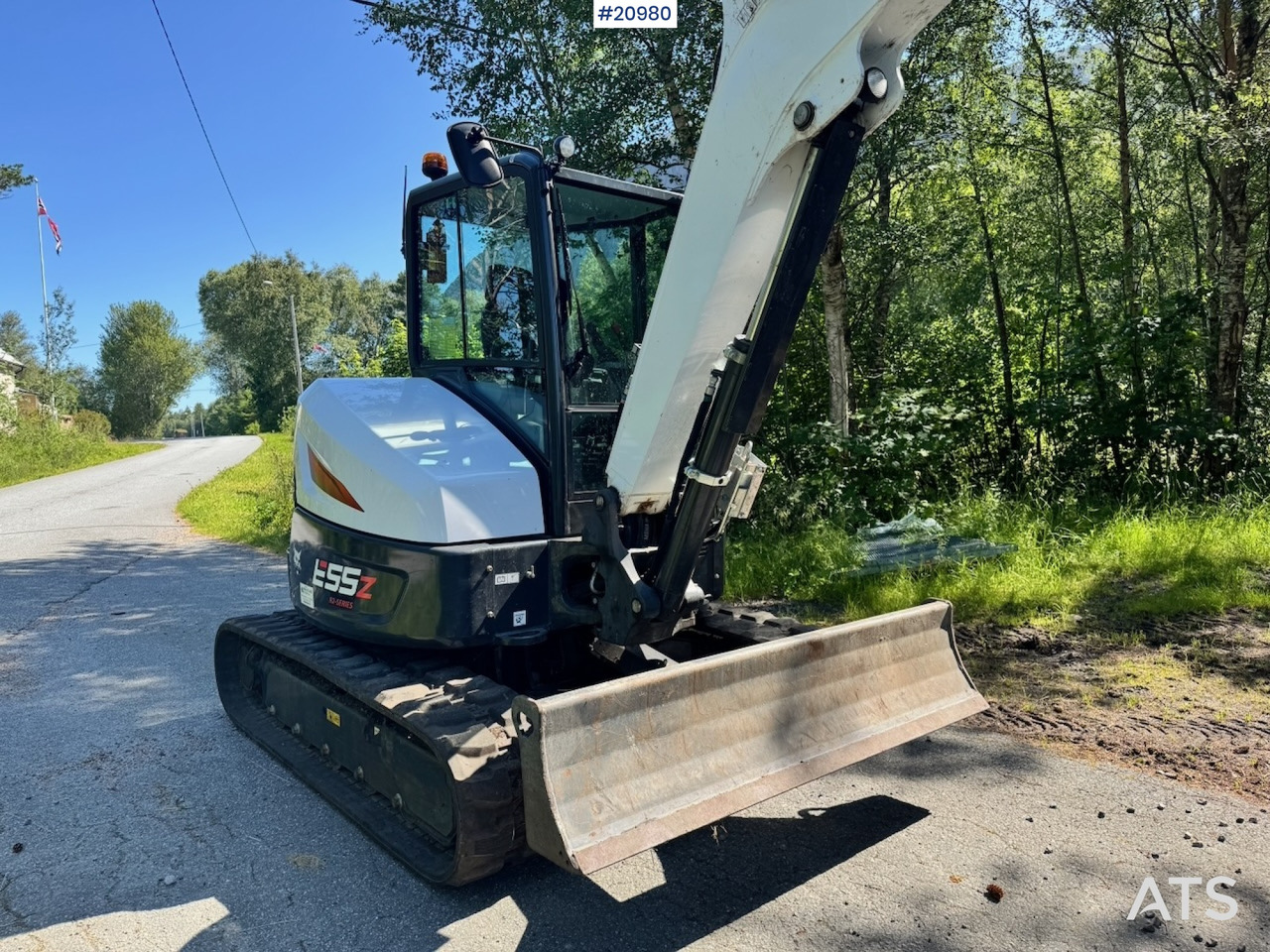Bobcat E55Z - Minigraafmachine: afbeelding 5 Bobcat E55Z - Minigraafmachine: afbeelding 5
