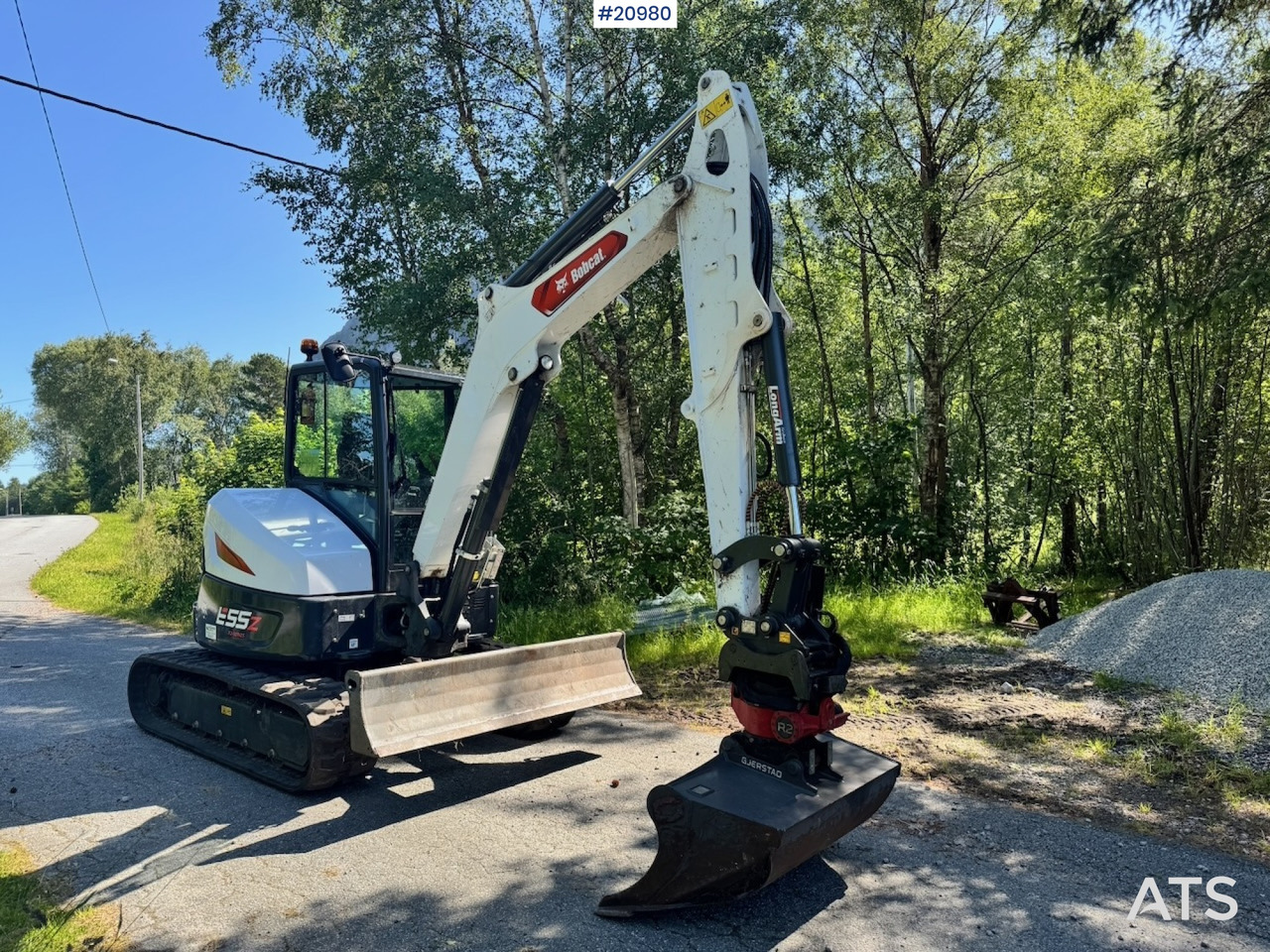 Bobcat E55Z - Minigraafmachine: afbeelding 4 Bobcat E55Z - Minigraafmachine: afbeelding 4