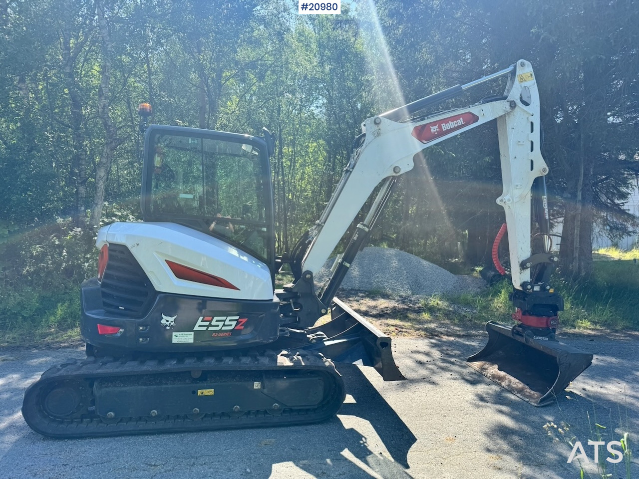Bobcat E55Z - Minigraafmachine: afbeelding 1 Bobcat E55Z - Minigraafmachine: afbeelding 1