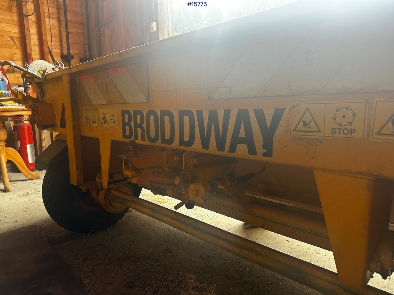 Zout/ Zandstrooier voor Gemeentelijke machine/ Speciaal Broadway TS 1000: afbeelding 6