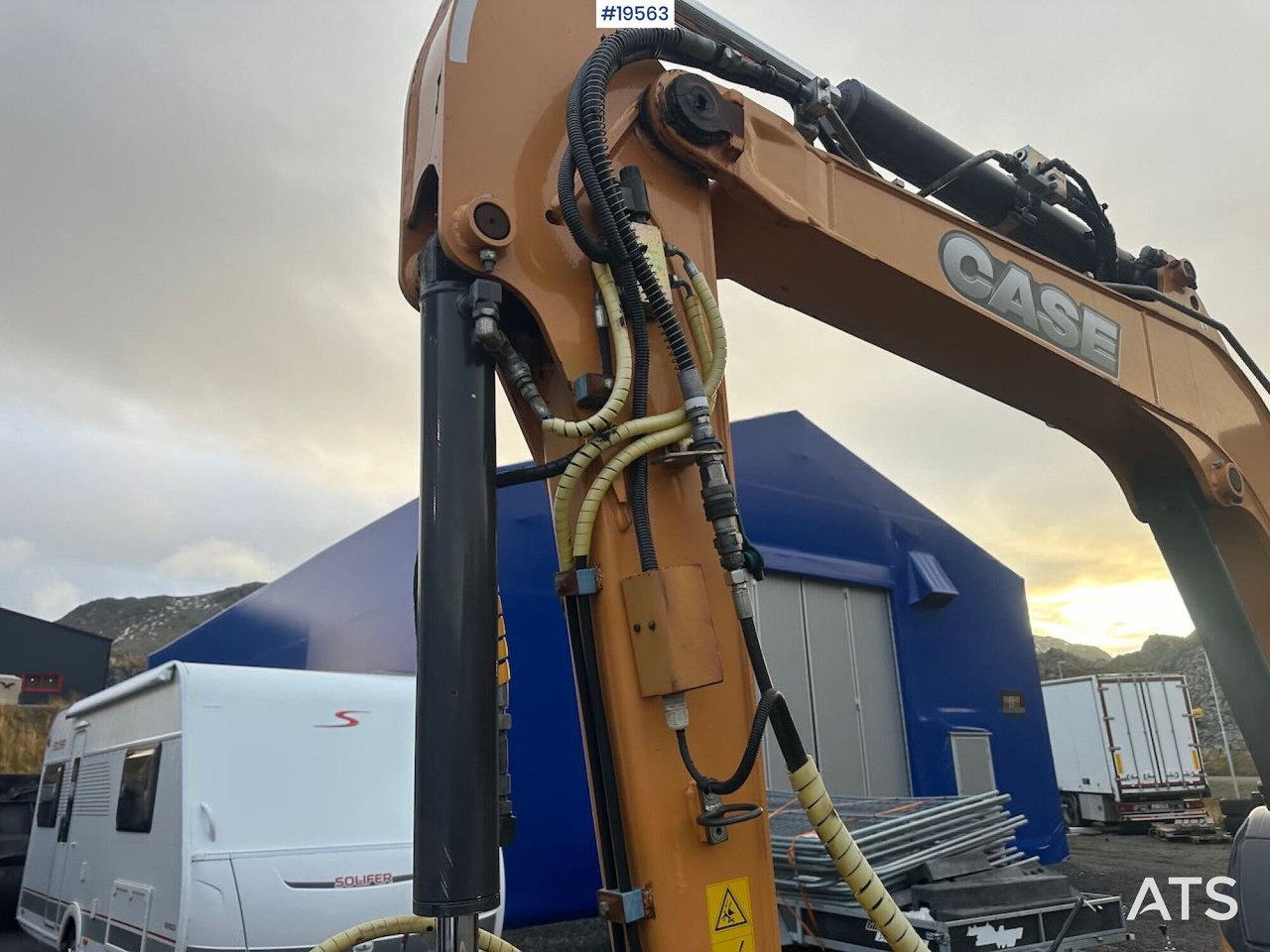 Case CX50B gravemaskin m/ rototilt, hammer, klype og 3 skuffer. Lavt timetall! - Graafmachine: afbeelding 5 Case CX50B gravemaskin m/ rototilt, hammer, klype og 3 skuffer. Lavt timetall! - Graafmachine: afbeelding 5