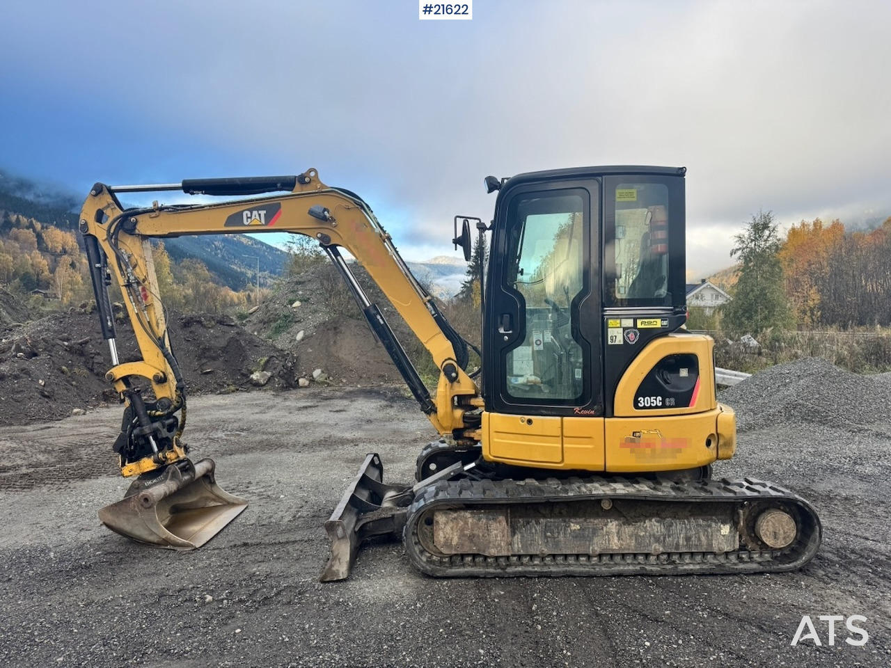 Caterpillar CAT 305C m/ Rototilt og 2 skuffer - Rupsgraafmachine: afbeelding 3 Caterpillar CAT 305C m/ Rototilt og 2 skuffer - Rupsgraafmachine: afbeelding 3