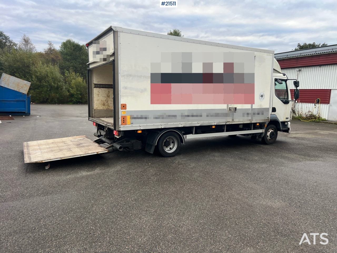 DAF FA 4x2 Skapbil m/ Lift Rep.Objekt - Bakwagen: afbeelding 4 DAF FA 4x2 Skapbil m/ Lift Rep.Objekt - Bakwagen: afbeelding 4