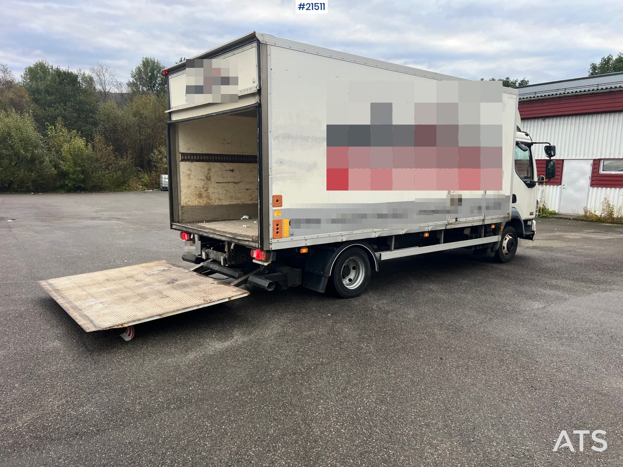 DAF FA 4x2 Skapbil m/ Lift Rep.Objekt - Bakwagen: afbeelding 5 DAF FA 4x2 Skapbil m/ Lift Rep.Objekt - Bakwagen: afbeelding 5