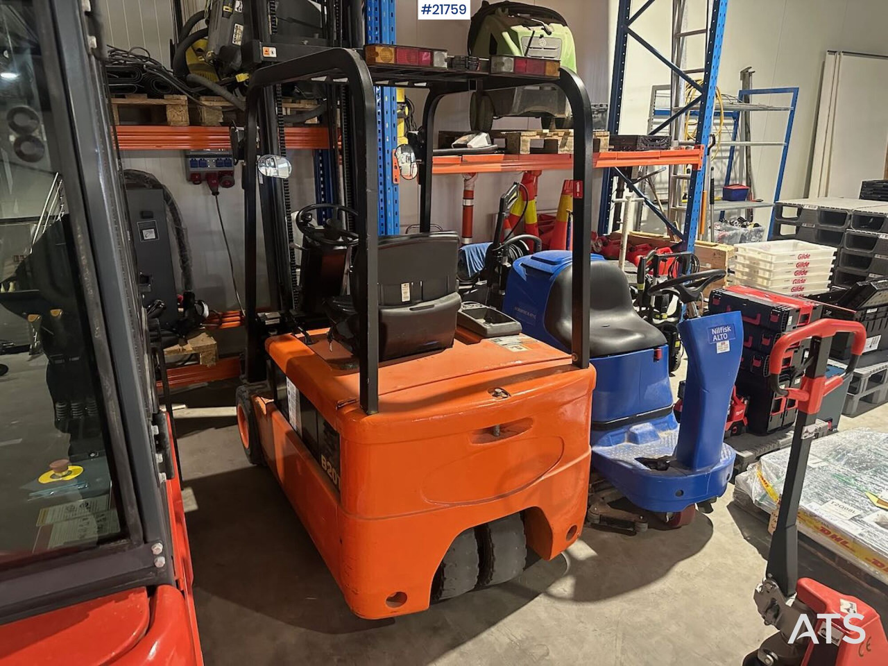 Daewoo B20T truck m/ 4,5 m løftehøyde - Dieplader oplegger: afbeelding 2 Daewoo B20T truck m/ 4,5 m løftehøyde - Dieplader oplegger: afbeelding 2