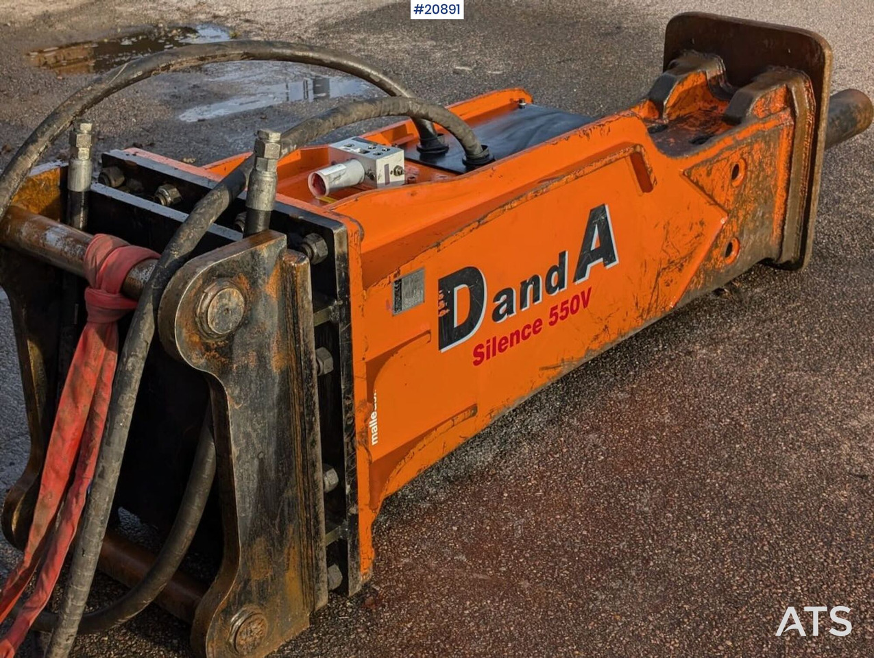 Danda Silence 550V - Hydraulische hamer voor Bouwmachine: afbeelding 1 Danda Silence 550V - Hydraulische hamer voor Bouwmachine: afbeelding 1