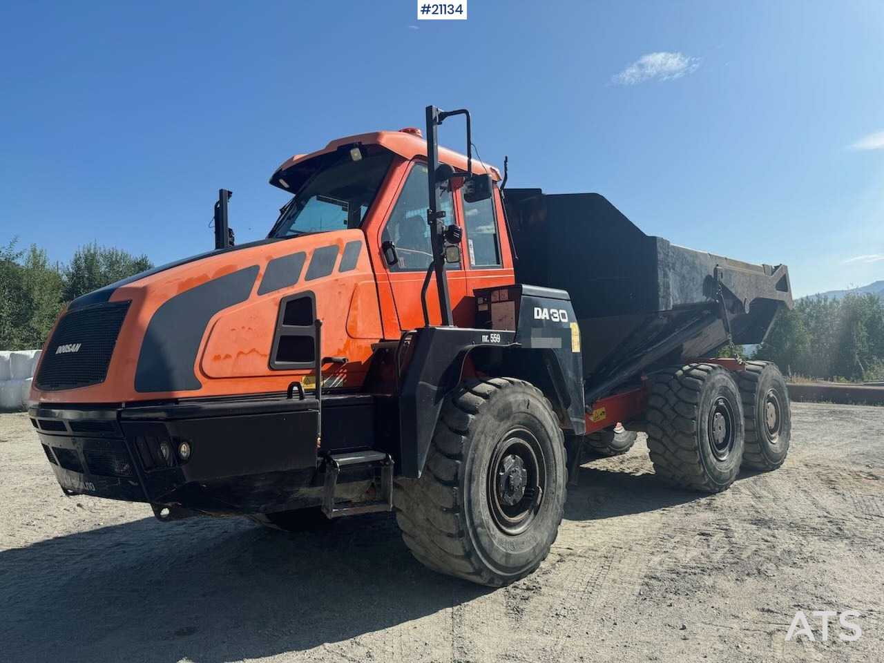 Doosan DA 30 Dumper - Kiepwagen met knikbesturing: afbeelding 1 Doosan DA 30 Dumper - Kiepwagen met knikbesturing: afbeelding 1