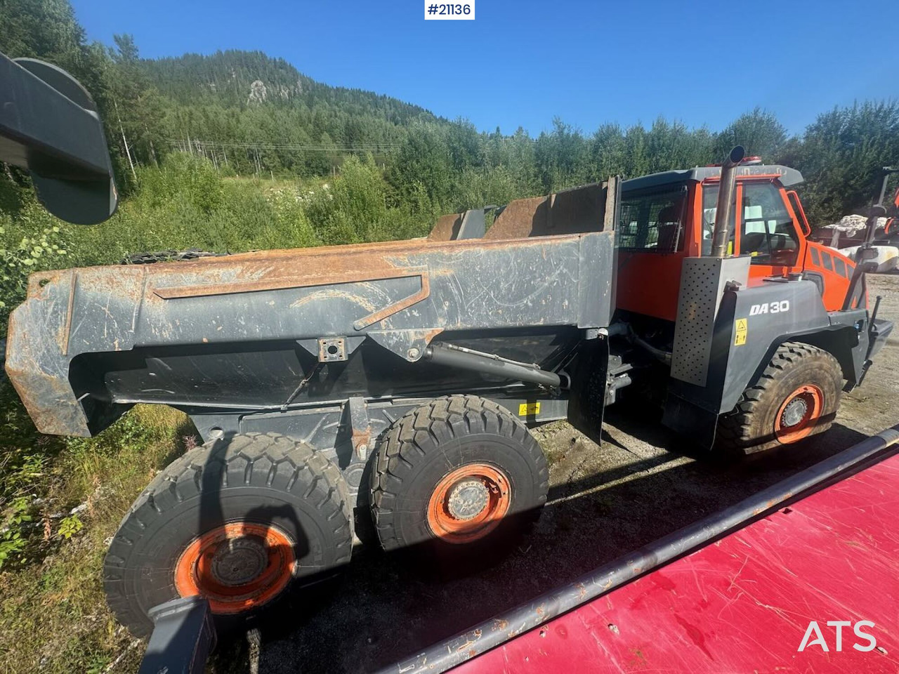 Doosan DA 30 Dumper - Kiepwagen met knikbesturing: afbeelding 3 Doosan DA 30 Dumper - Kiepwagen met knikbesturing: afbeelding 3