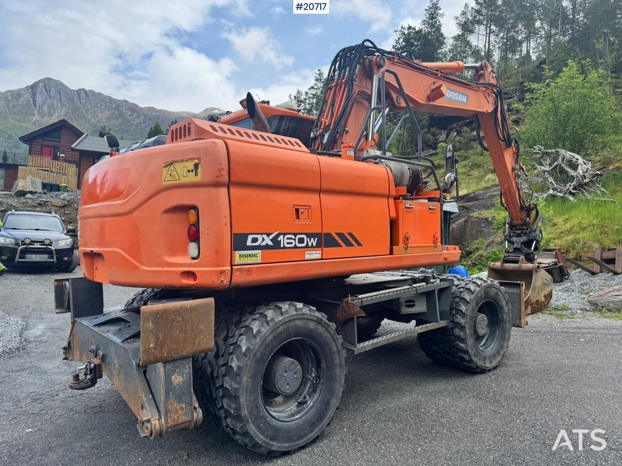 Doosan DX140W-3 - Graafmachine: afbeelding 5 Doosan DX140W-3 - Graafmachine: afbeelding 5
