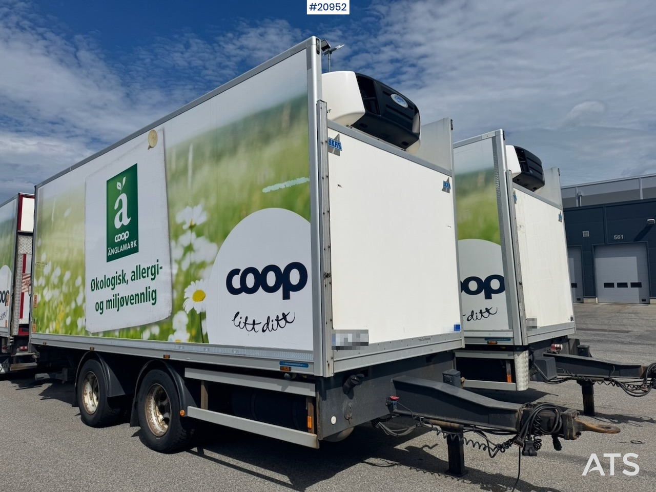 HFR 2 akslet skapkjerre - Koelwagen aanhangwagen: afbeelding 1 HFR 2 akslet skapkjerre - Koelwagen aanhangwagen: afbeelding 1