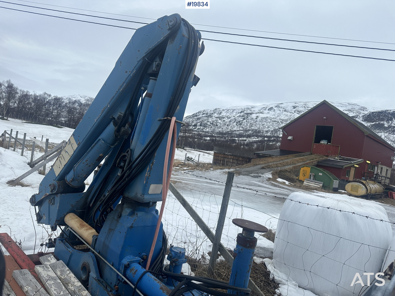 HMF rear-mounted 10 t/m crane - Autolaadkraan: afbeelding 5 HMF rear-mounted 10 t/m crane - Autolaadkraan: afbeelding 5