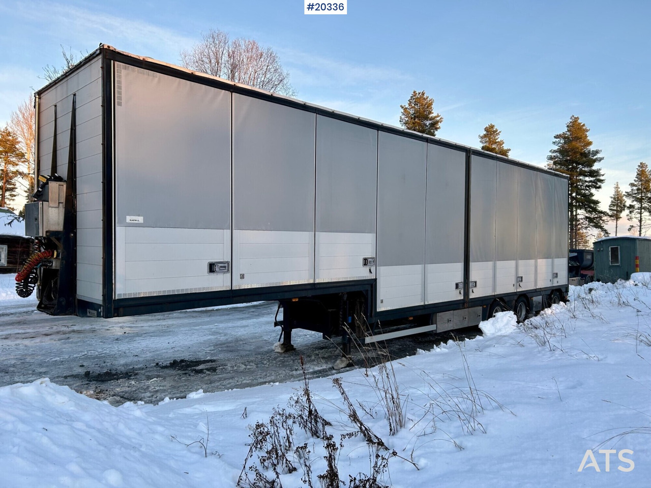 HRD Jumbo tralle med bredding - Gesloten oplegger: afbeelding 1 HRD Jumbo tralle med bredding - Gesloten oplegger: afbeelding 1