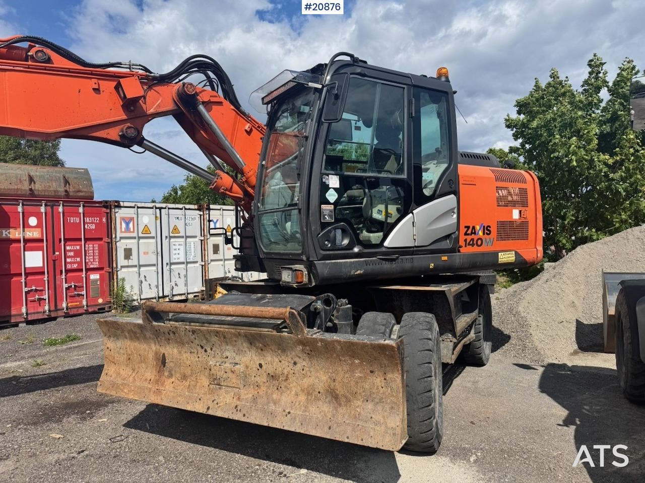 Hitachi ZX140W-5B - Mobiele graafmachine: afbeelding 3 Hitachi ZX140W-5B - Mobiele graafmachine: afbeelding 3