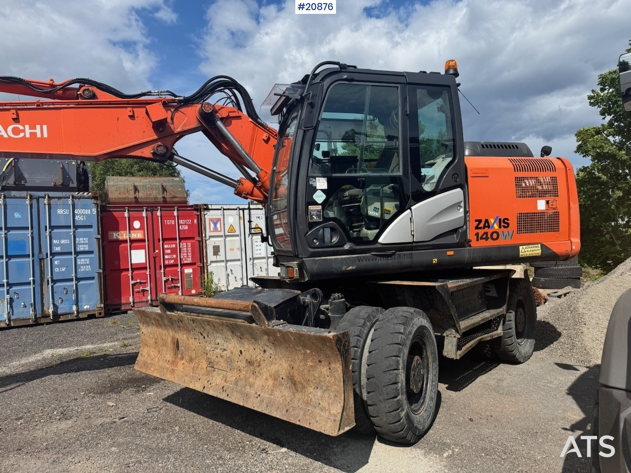 Hitachi ZX140W-5B - Mobiele graafmachine: afbeelding 4 Hitachi ZX140W-5B - Mobiele graafmachine: afbeelding 4