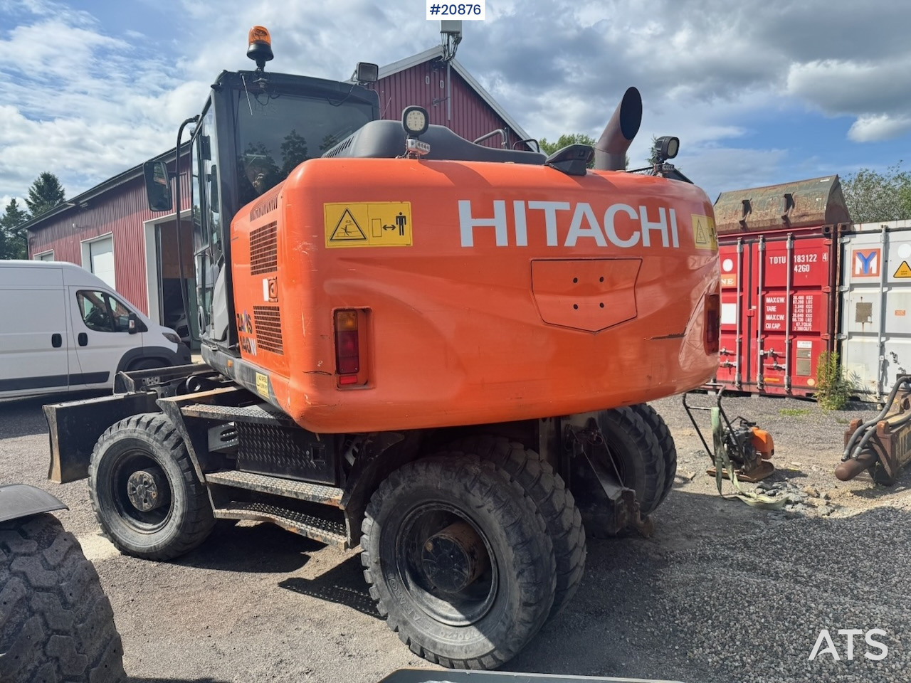 Hitachi ZX140W-5B - Mobiele graafmachine: afbeelding 5 Hitachi ZX140W-5B - Mobiele graafmachine: afbeelding 5