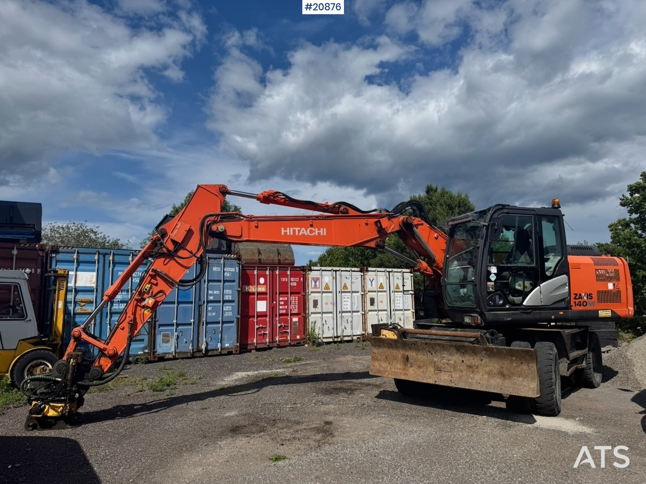 Hitachi ZX140W-5B - Mobiele graafmachine: afbeelding 2 Hitachi ZX140W-5B - Mobiele graafmachine: afbeelding 2