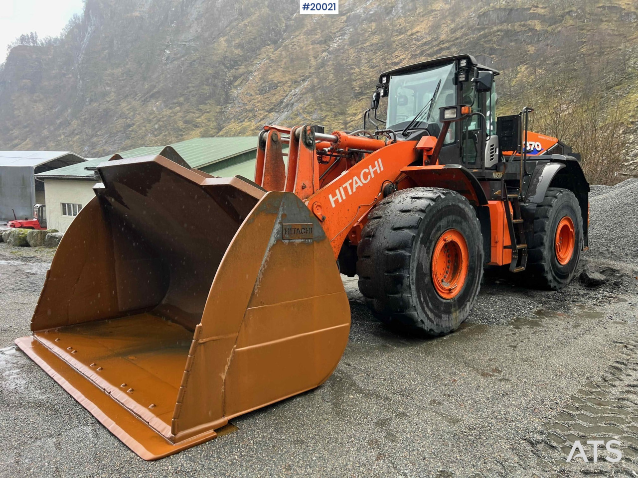 Hitachi zw370-6 Hjullaster m/ vekt, skriver og skuffe - Wiellader: afbeelding 1 Hitachi zw370-6 Hjullaster m/ vekt, skriver og skuffe - Wiellader: afbeelding 1