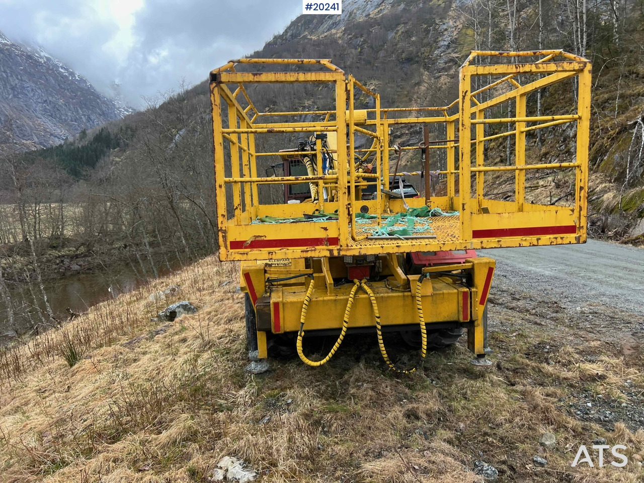 Kiepwagen met knikbesturing Hydrema 912B m/ 2007 Essverk Plattform 912 lift med rotasjon på korg og fjernkontroll: afbeelding 22
