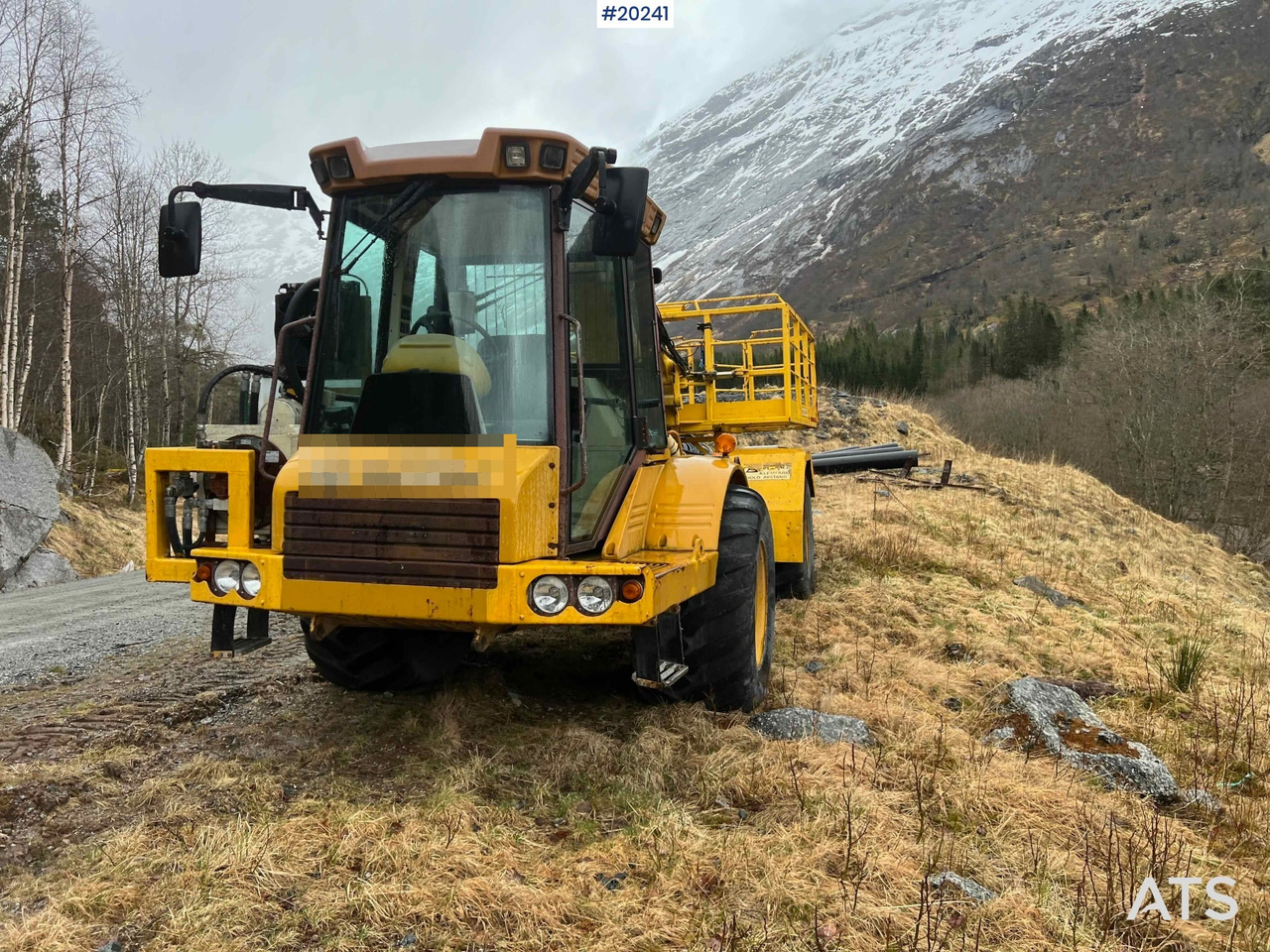 Kiepwagen met knikbesturing Hydrema 912B m/ 2007 Essverk Plattform 912 lift med rotasjon på korg og fjernkontroll: afbeelding 27