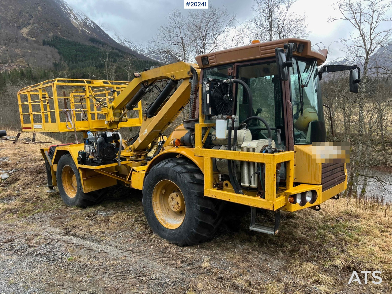 Kiepwagen met knikbesturing Hydrema 912B m/ 2007 Essverk Plattform 912 lift med rotasjon på korg og fjernkontroll: afbeelding 9
