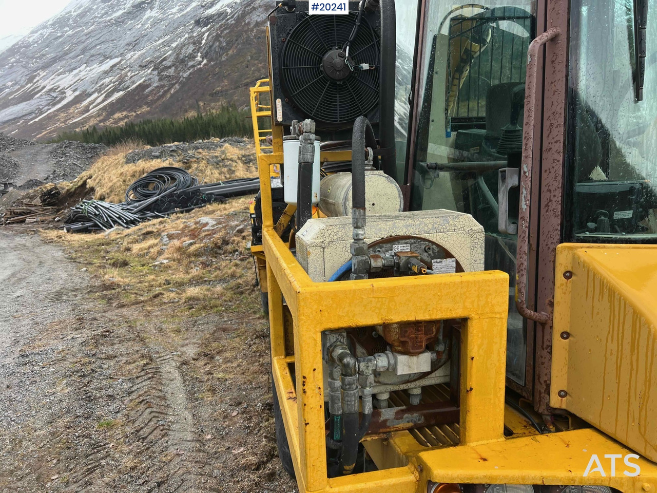 Kiepwagen met knikbesturing Hydrema 912B m/ 2007 Essverk Plattform 912 lift med rotasjon på korg og fjernkontroll: afbeelding 42